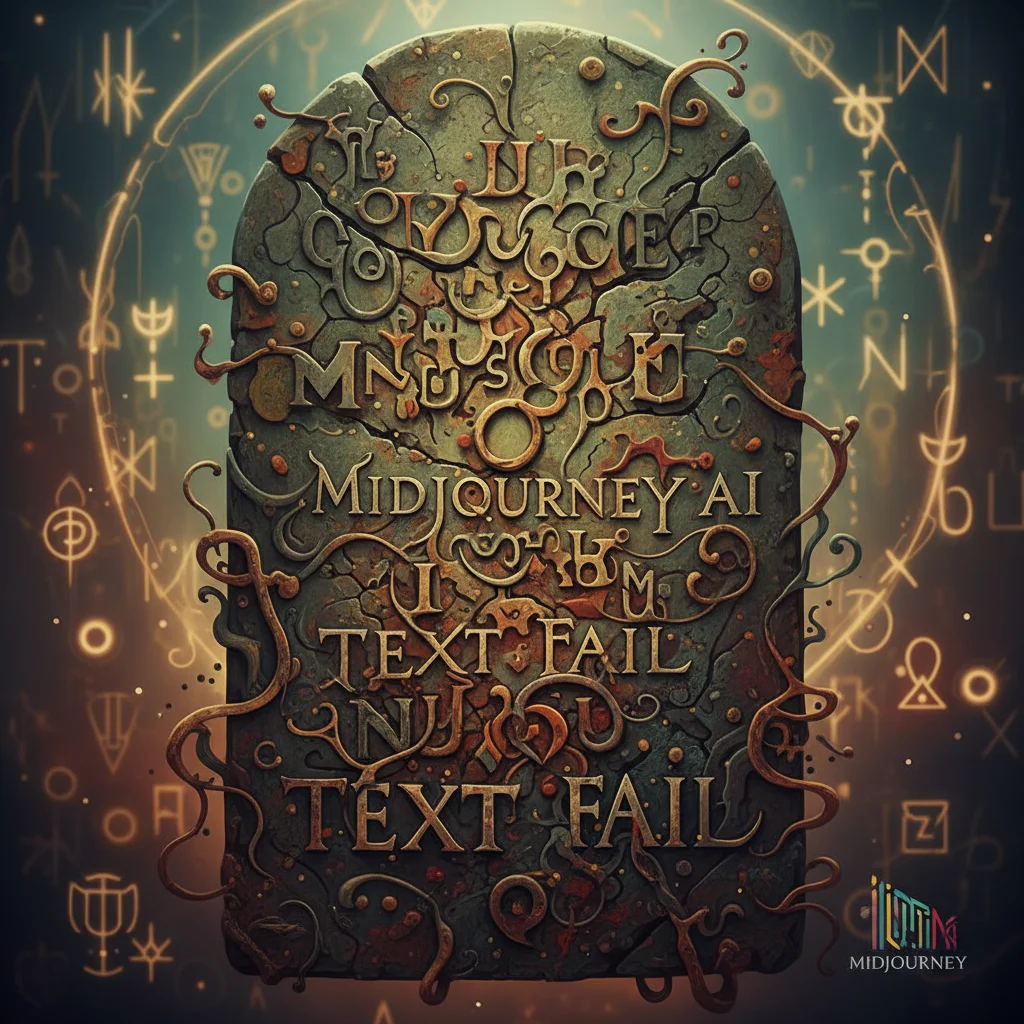 Midjourney and DALL-E text rendering limitations comparison