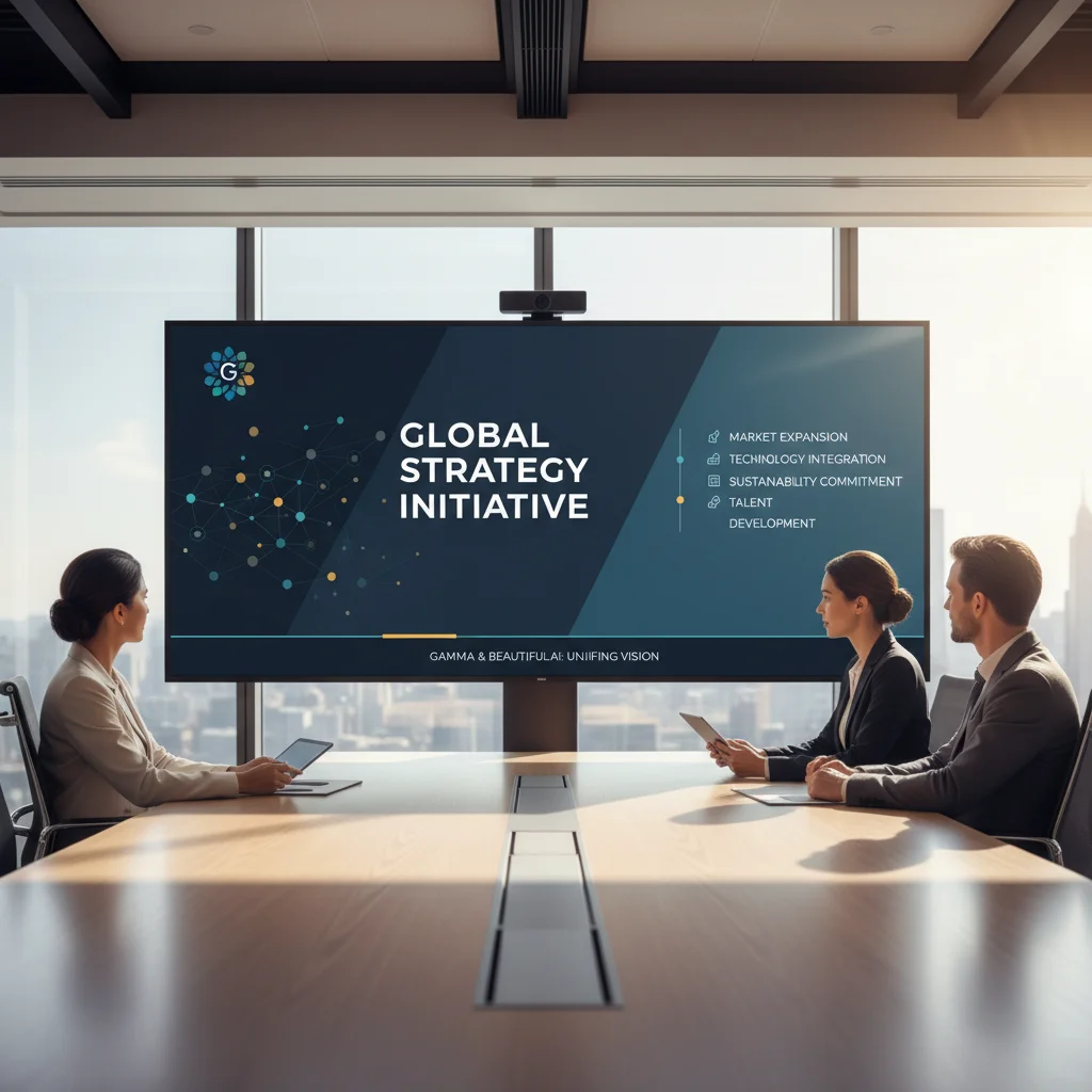 Gamma and Beautiful.ai export quality reality when using corporate master templates