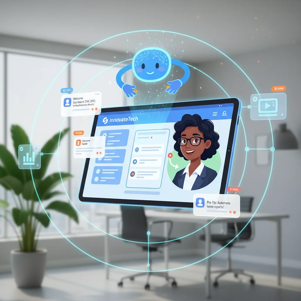 Example of a scaling customer success team AI support workflow with consistent quality and faster agent onboarding